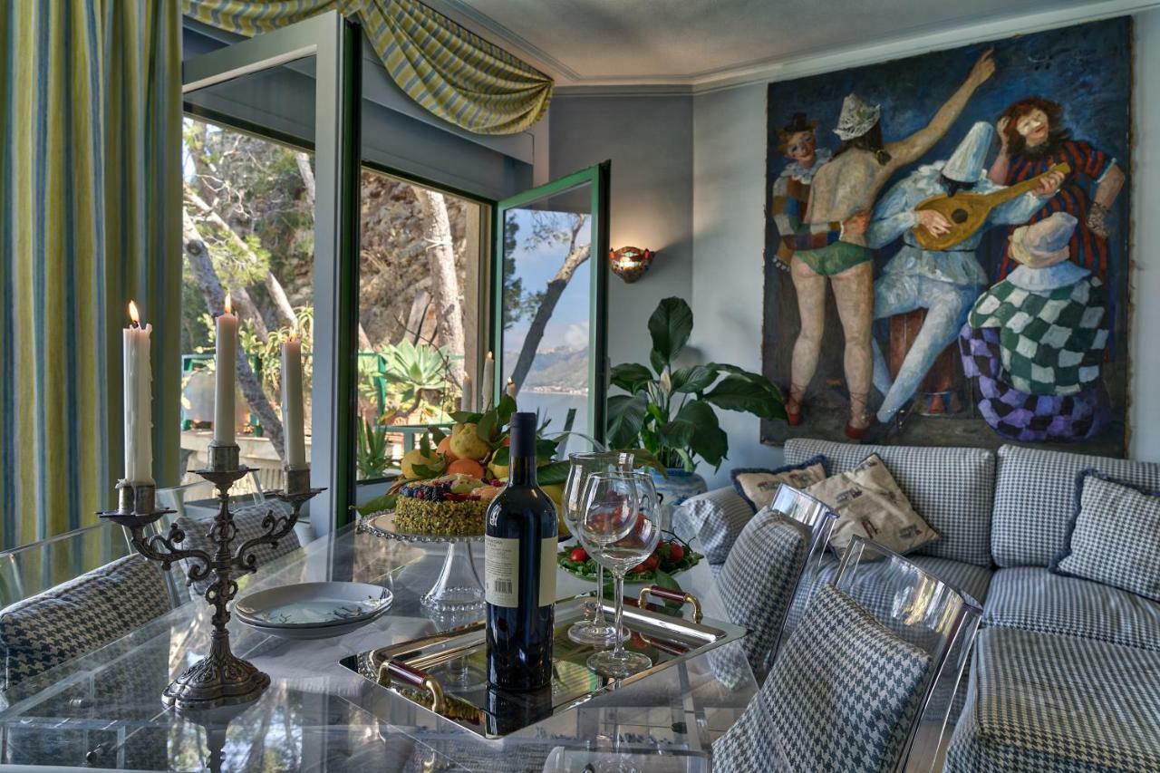 Luxury Apartment And Charm Sea View Isola Bella Taormina Exterior foto